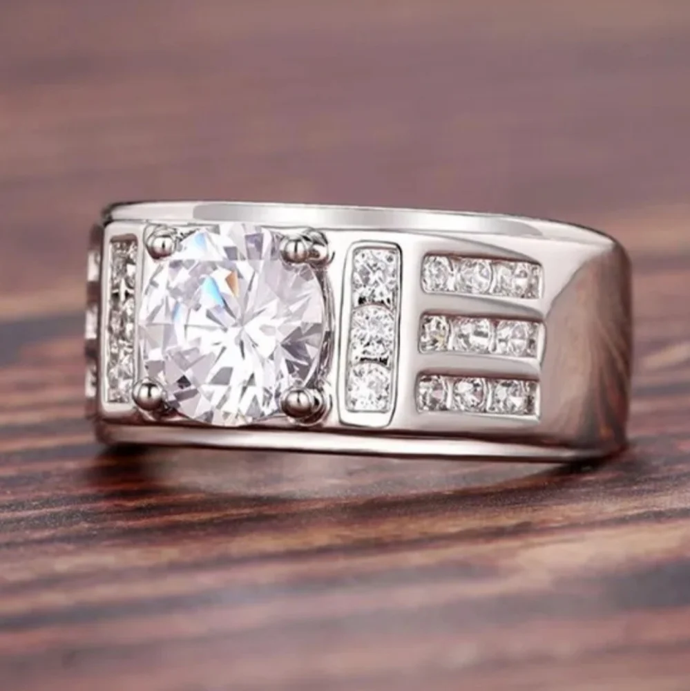 Classic Men's Diamond Ring